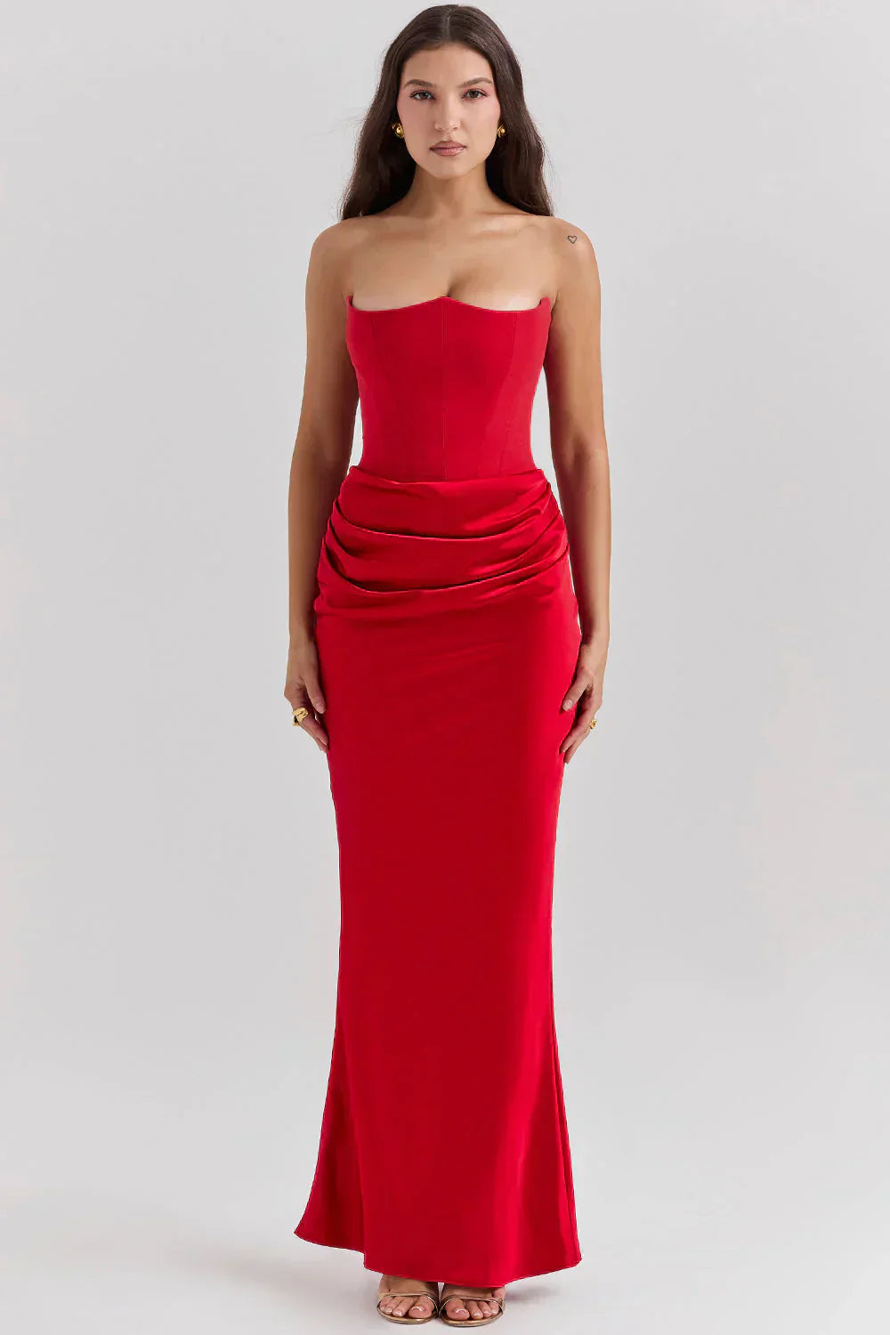 Olivia Bow Maxi Dress