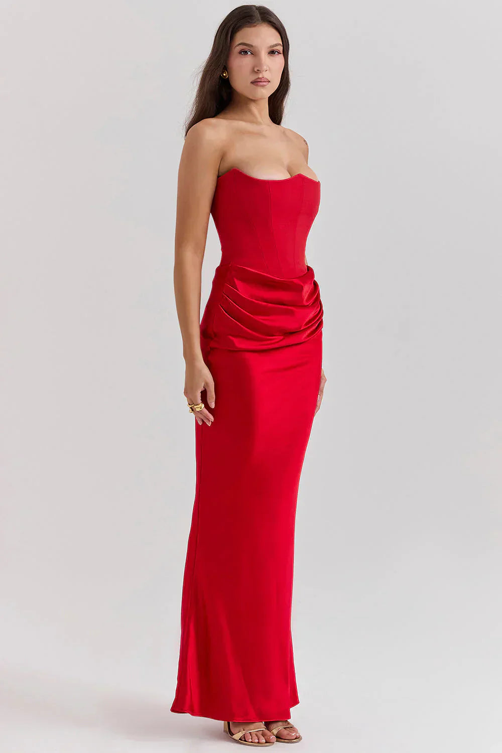 Olivia Bow Maxi Dress