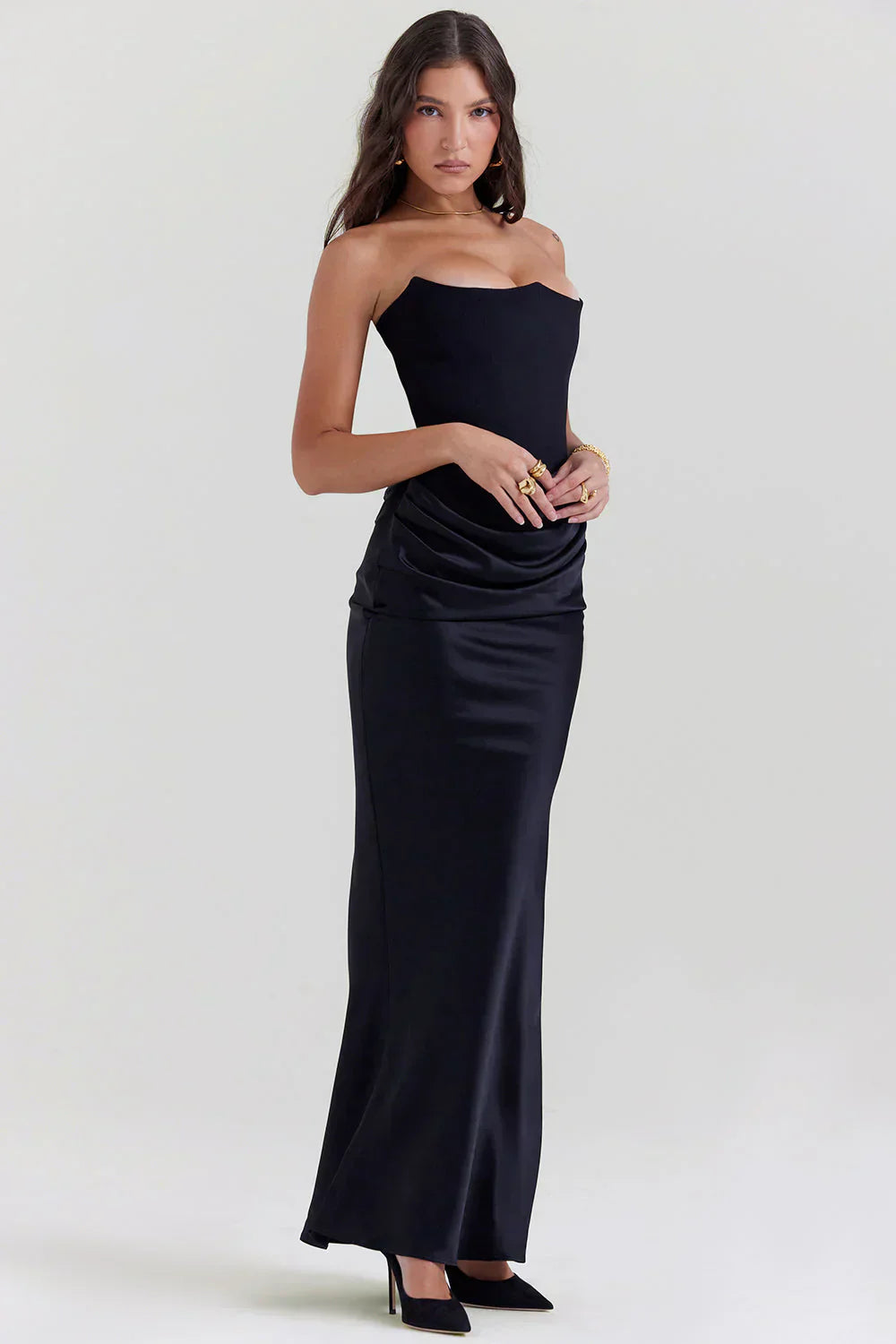 Olivia Bow Maxi Dress