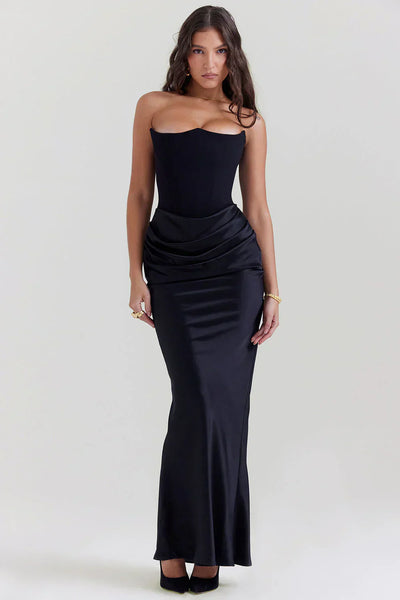 Olivia Bow Maxi Dress