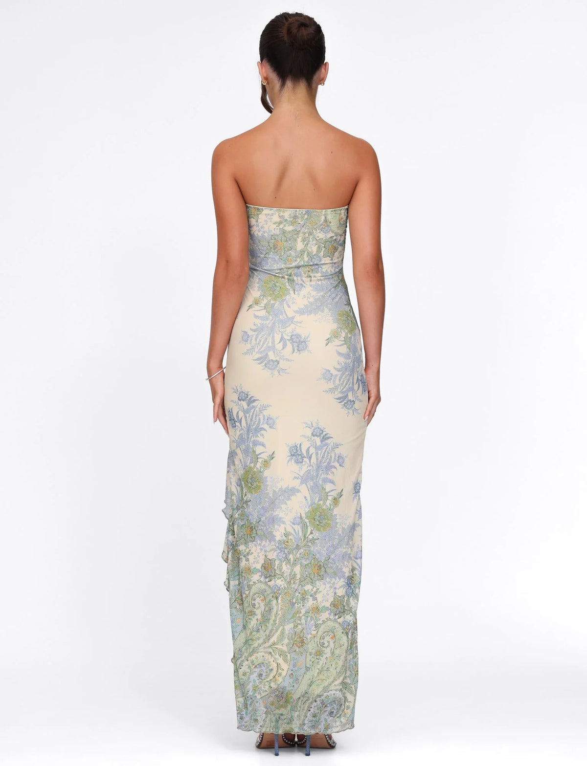 Olivie Strapless Maxi Dress