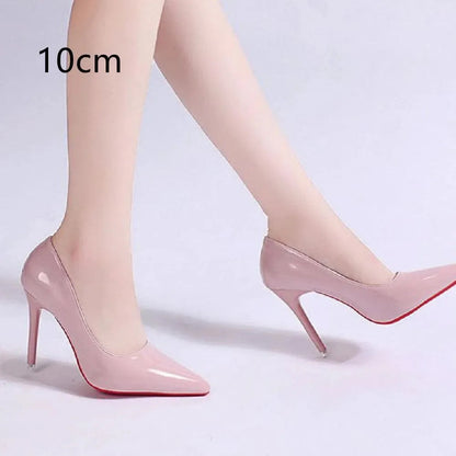 Onyx Platform Heels in Pink