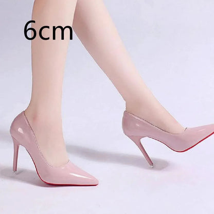 Onyx Platform Heels in Pink