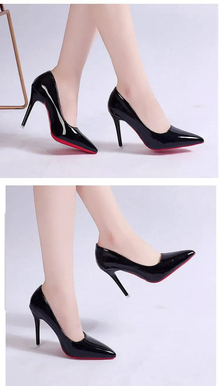 Onyx Platform Heels in Pink