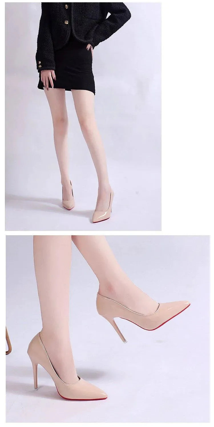 Onyx Platform Heels in Pink