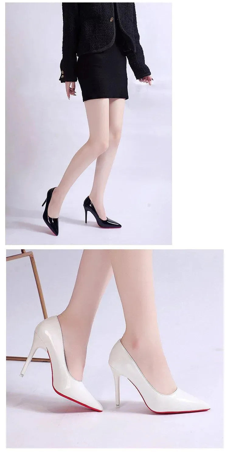 Onyx Platform Heels in Pink