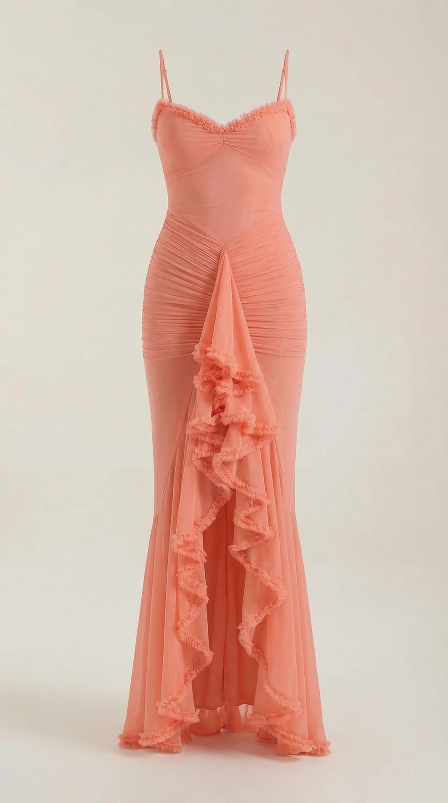 Phoebe Sleeveless Maxi Dress in Yellow