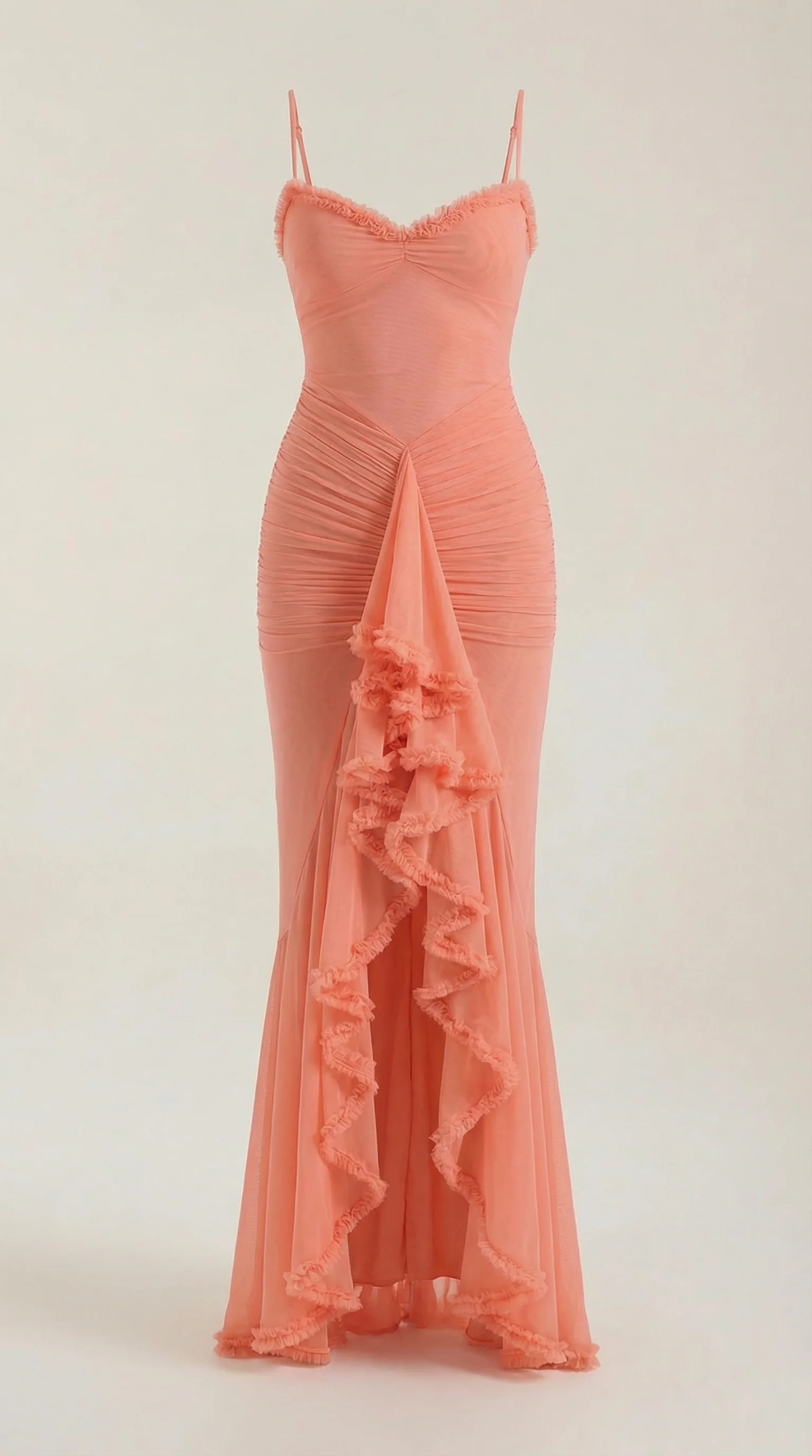 Phoebe Sleeveless Maxi Dress in Yellow