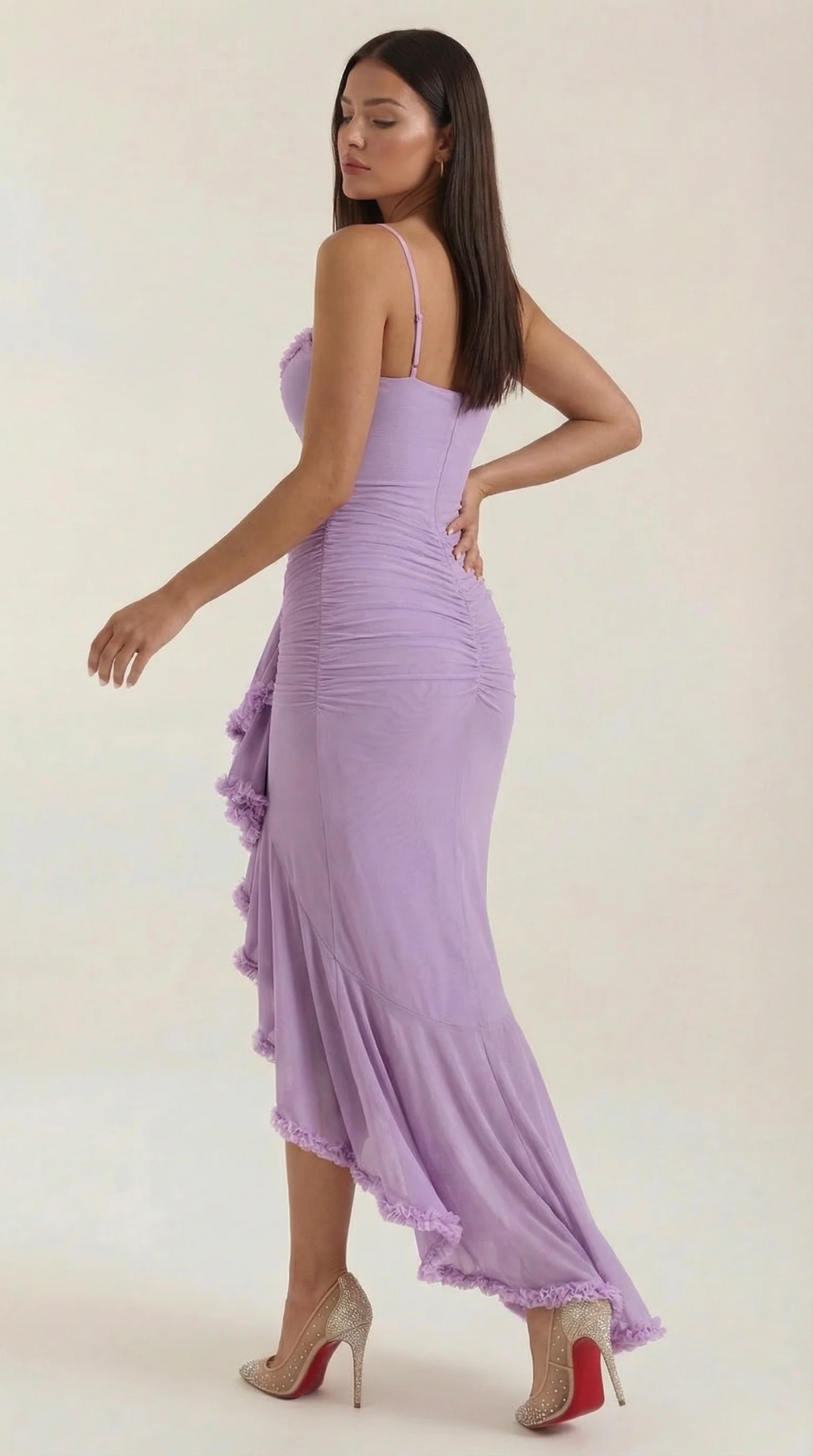 Phoebe Sleeveless Maxi Dress in Yellow