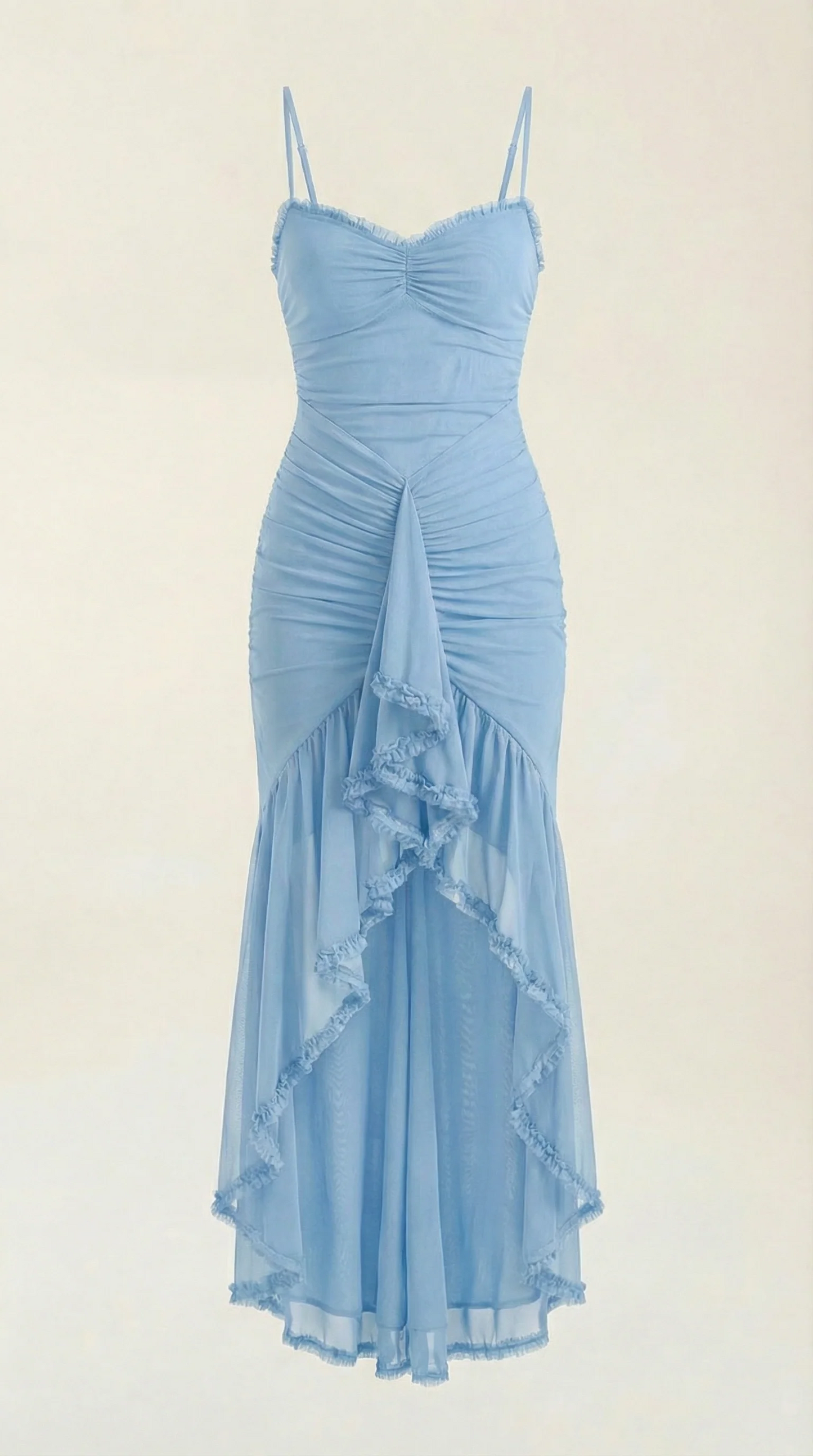 Phoebe Sleeveless Maxi Dress in Yellow
