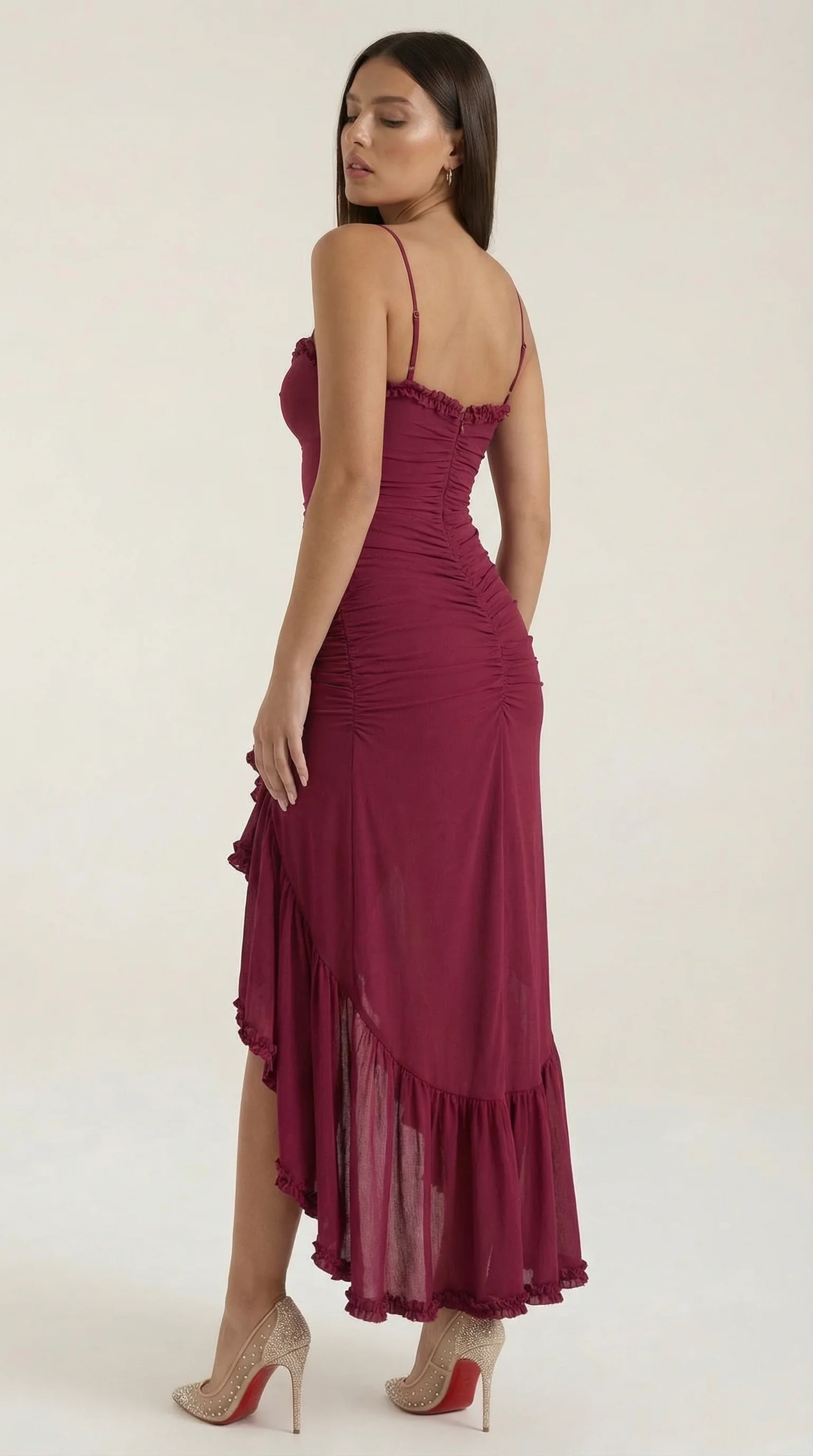 Phoebe Sleeveless Maxi Dress in Yellow