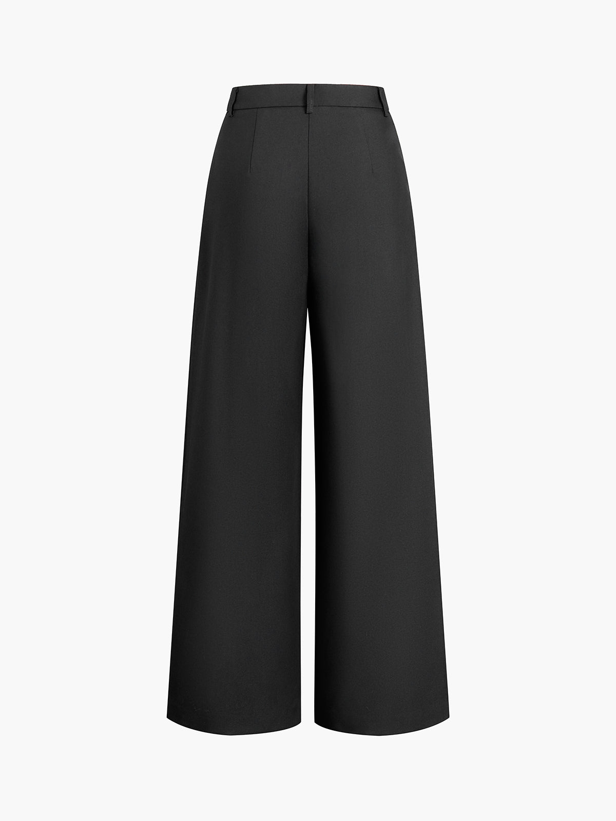 Phoenix Pleated Wide Trousers in White