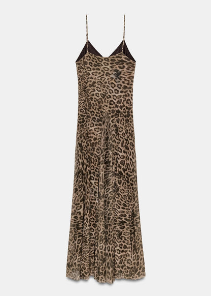 Pixie Print Maxi Dress in Multicolor