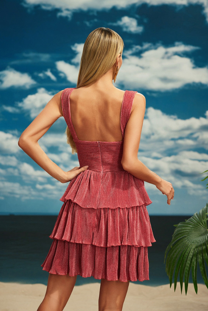 Presley Starfish Mini Dress in Pink