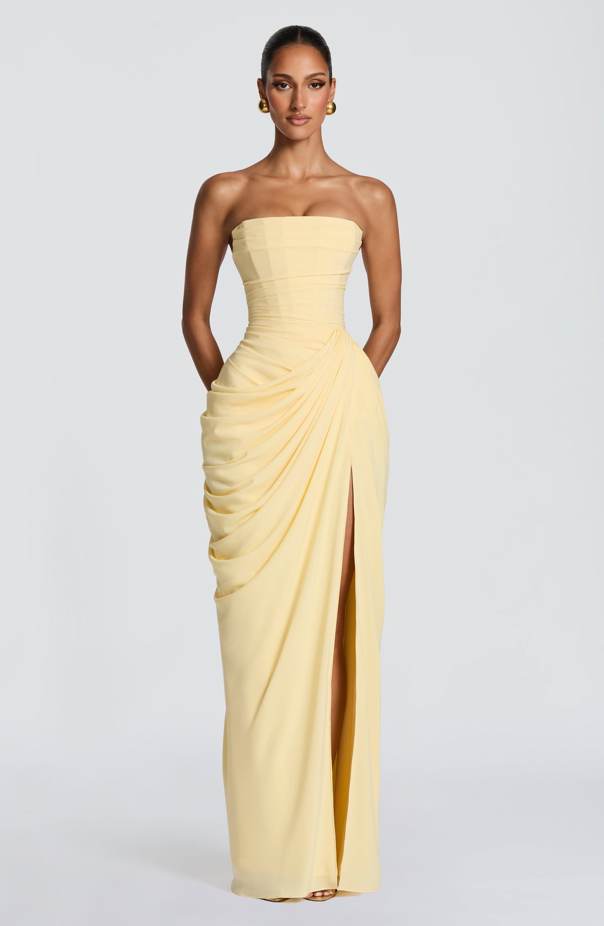 Reign Strapless Maxi Dress