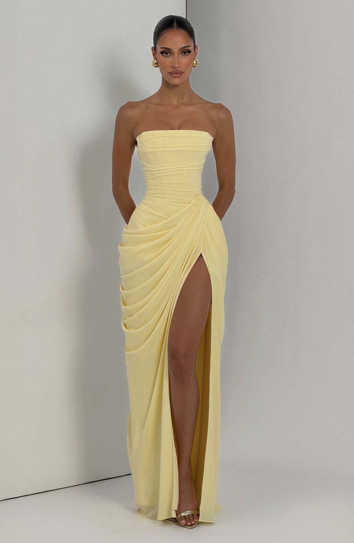 Reign Strapless Maxi Dress