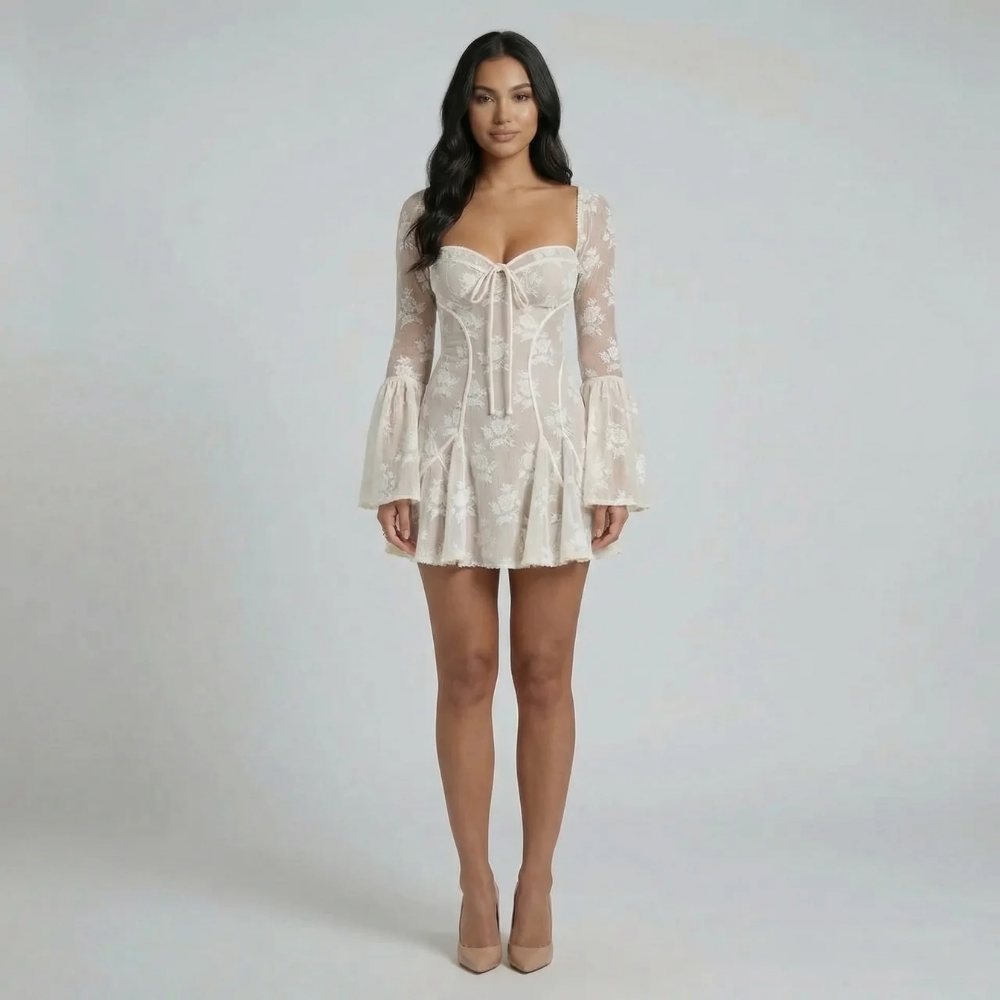 Camille Floral Mini Dress - product image 5