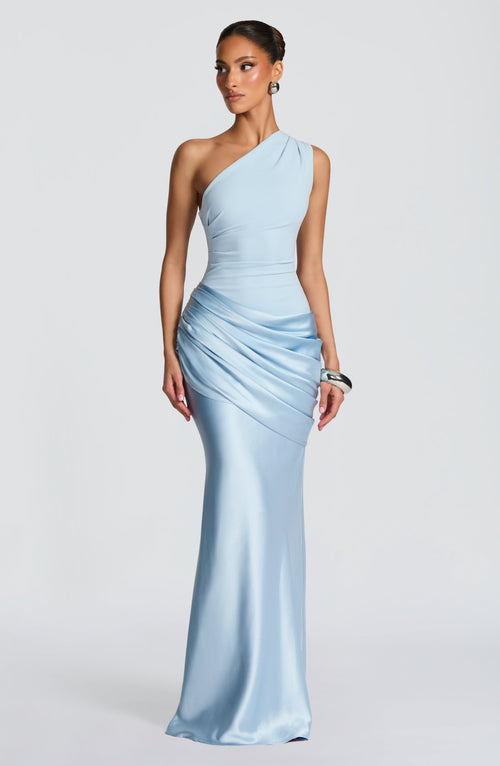Women maxi dress, front view