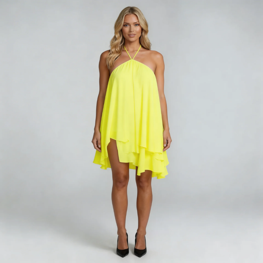 Alondra Ruffle Mini Dress - product image 5