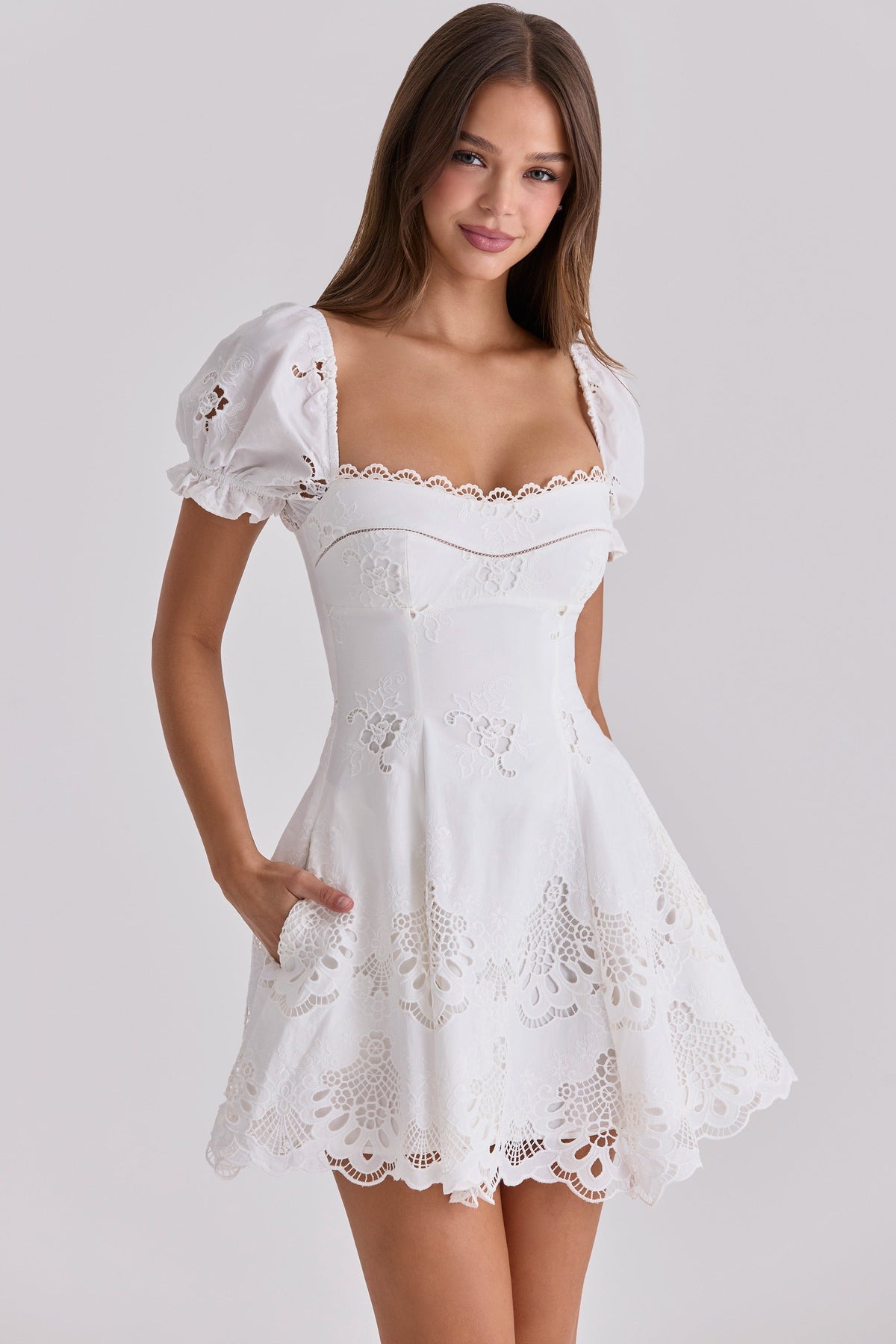 Sara Strapless Mini Dress