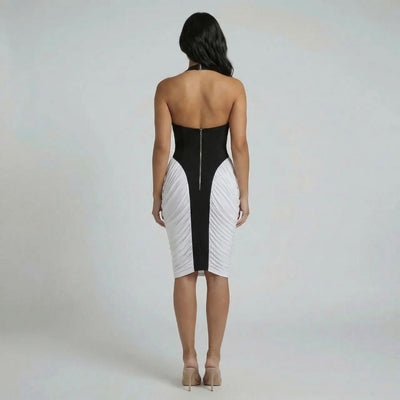 Sasha Ruched Midi Dress