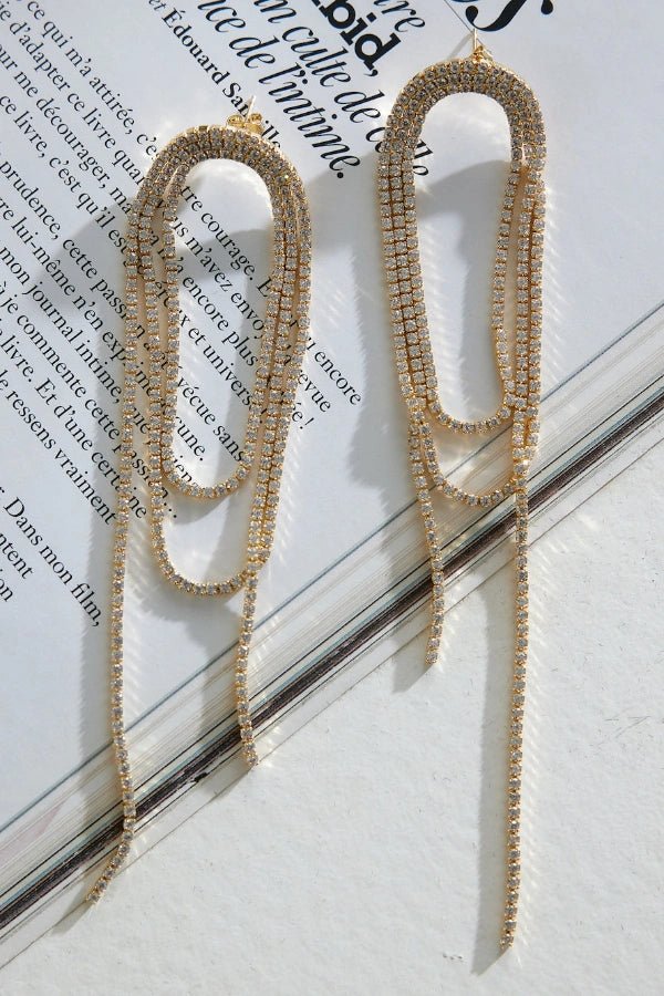 Savannah Gold-Plated Earrings in Gold
