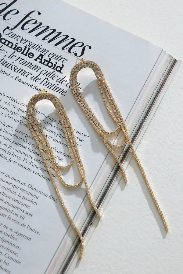 Savannah Gold-Plated Earrings in Gold