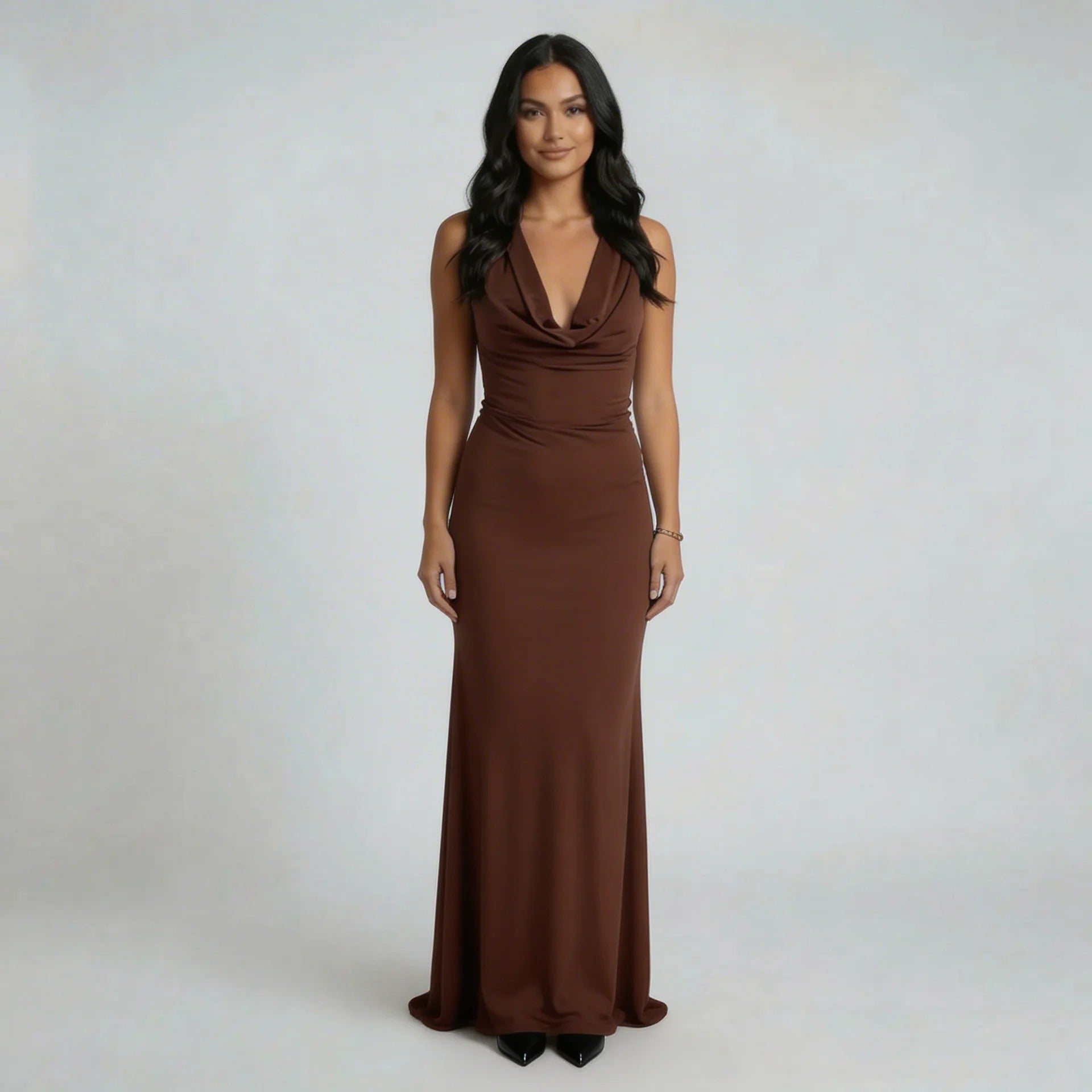 Elora Cowl Maxi Dress - product image 9