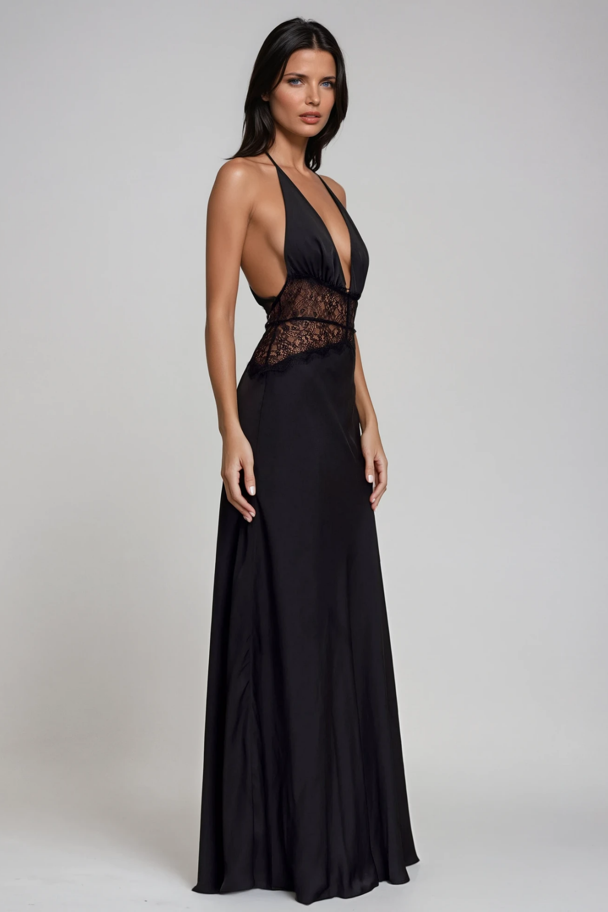 Selene Lace Maxi Dress