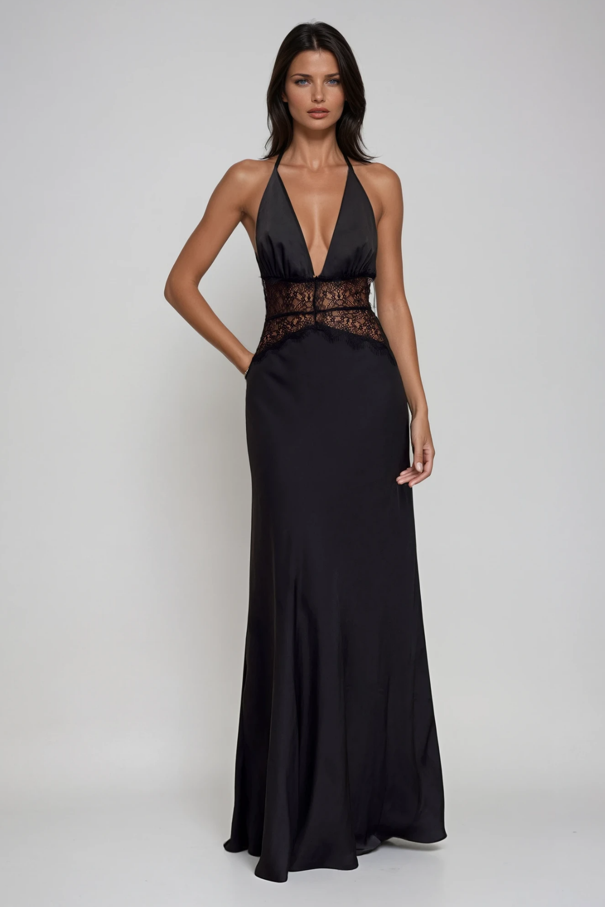 Selene Lace Maxi Dress