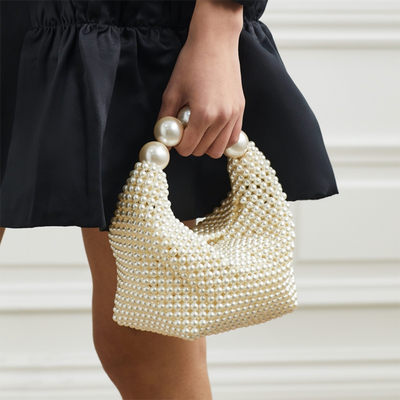 Selina Pearl Beaded Bag