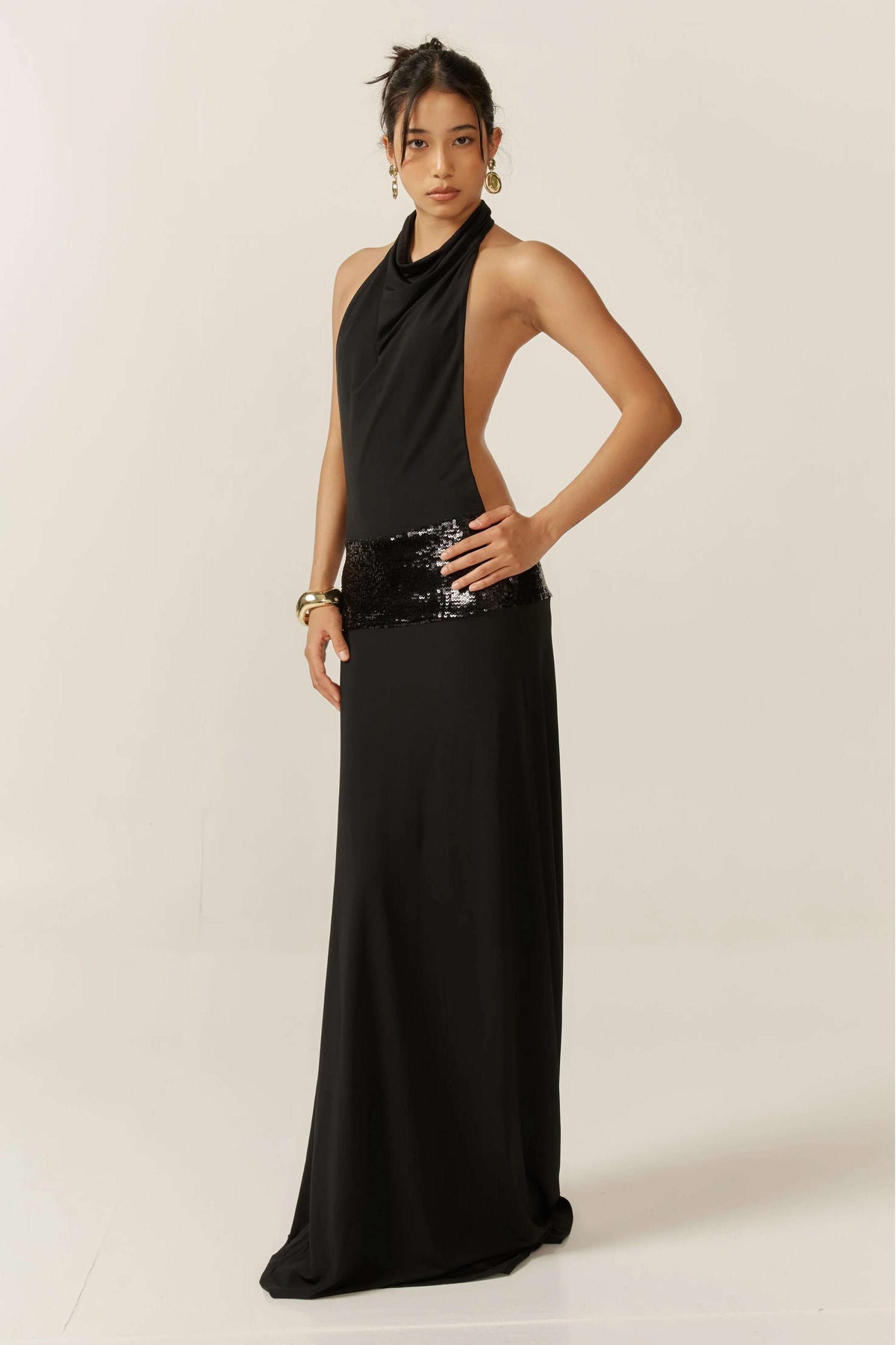 Senna Open Maxi Dress