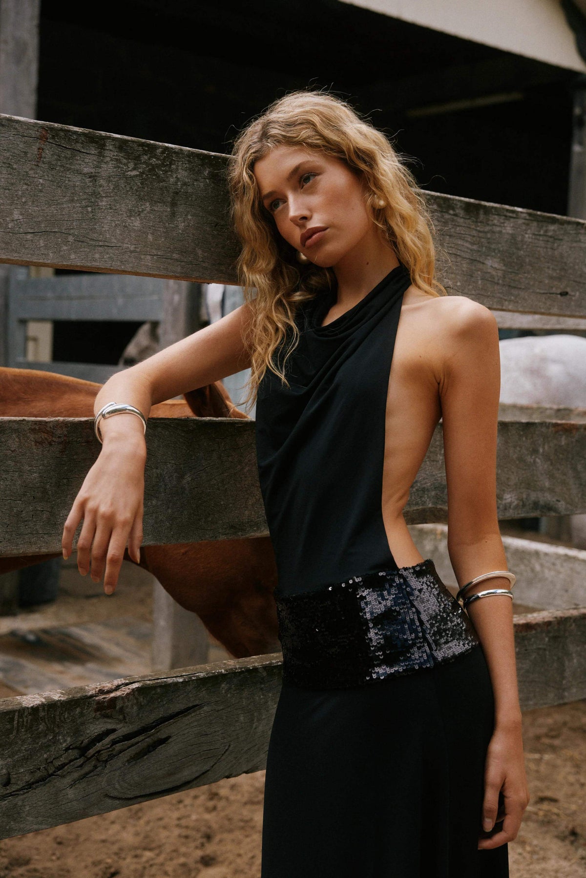 Senna Open Maxi Dress