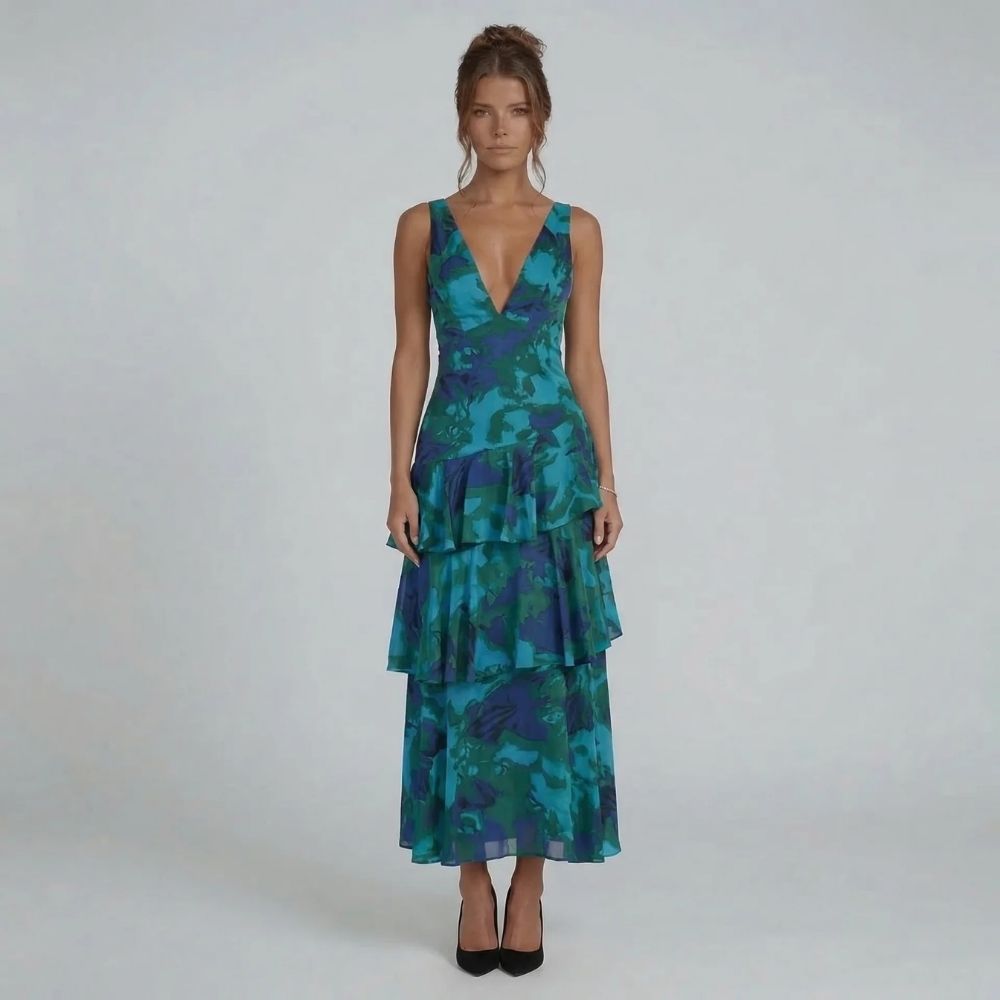 Seraphina Tiered Maxi Dress