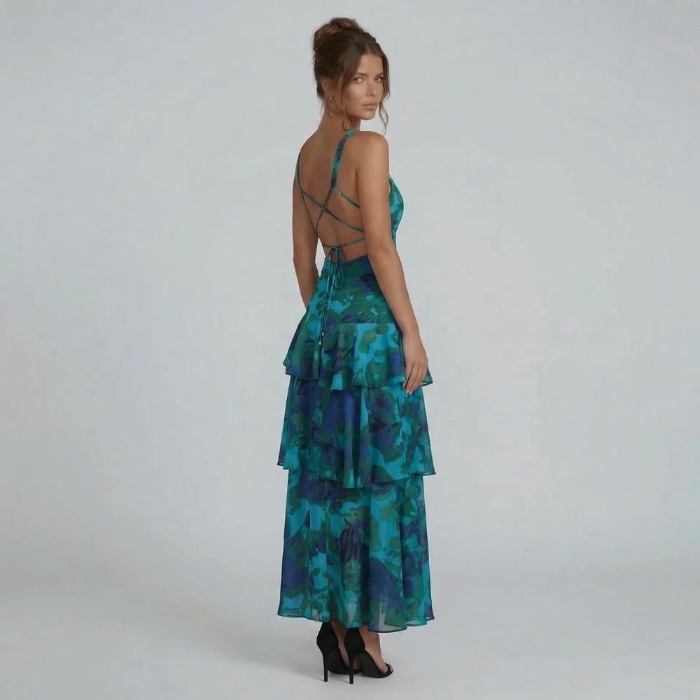 Seraphina Tiered Maxi Dress