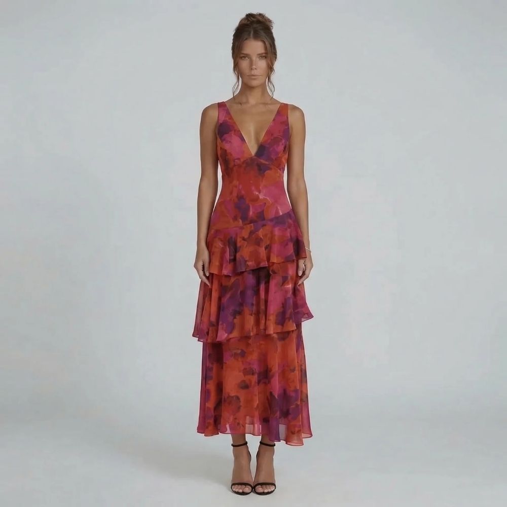 Seraphina Tiered Maxi Dress