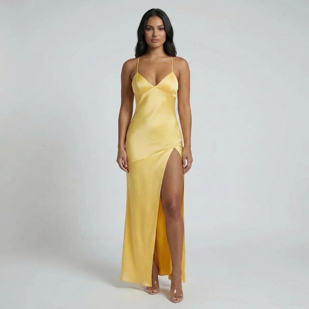 Seraphine Lace-Up Maxi Dress