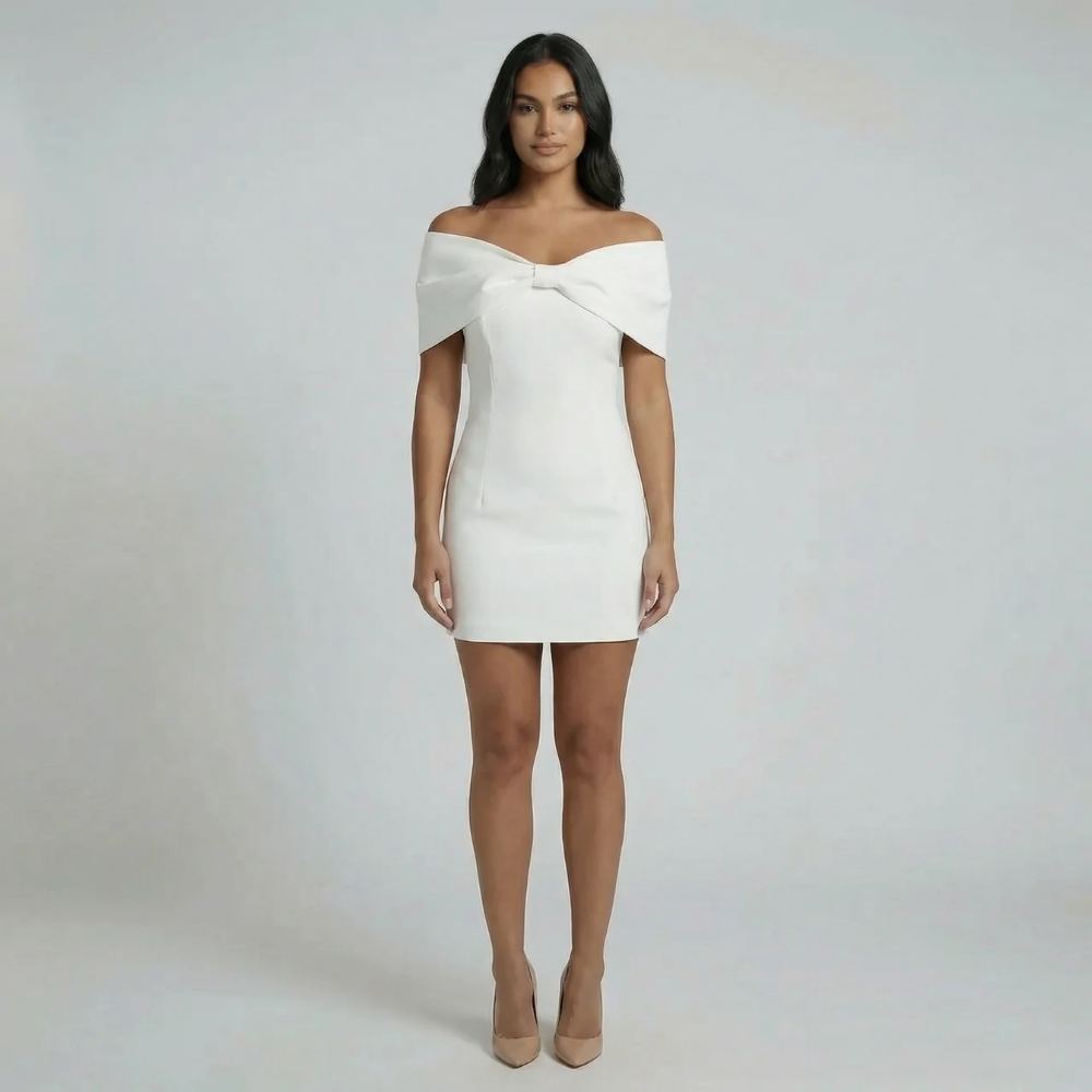 Serena Bow Mini Dress - product image 5