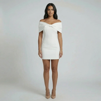 Serena Bow Mini Dress - product image 5