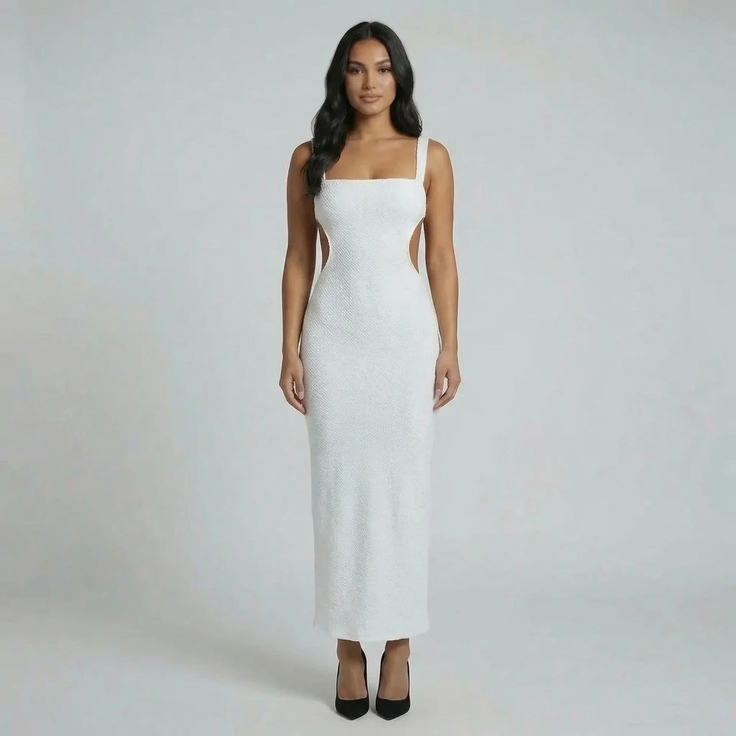 Aria Sequin Cutout Maxi Dress - product image 6