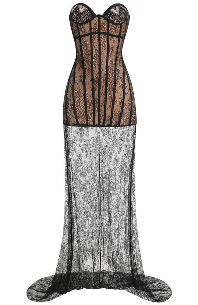 Serenity Strapless Maxi Dress