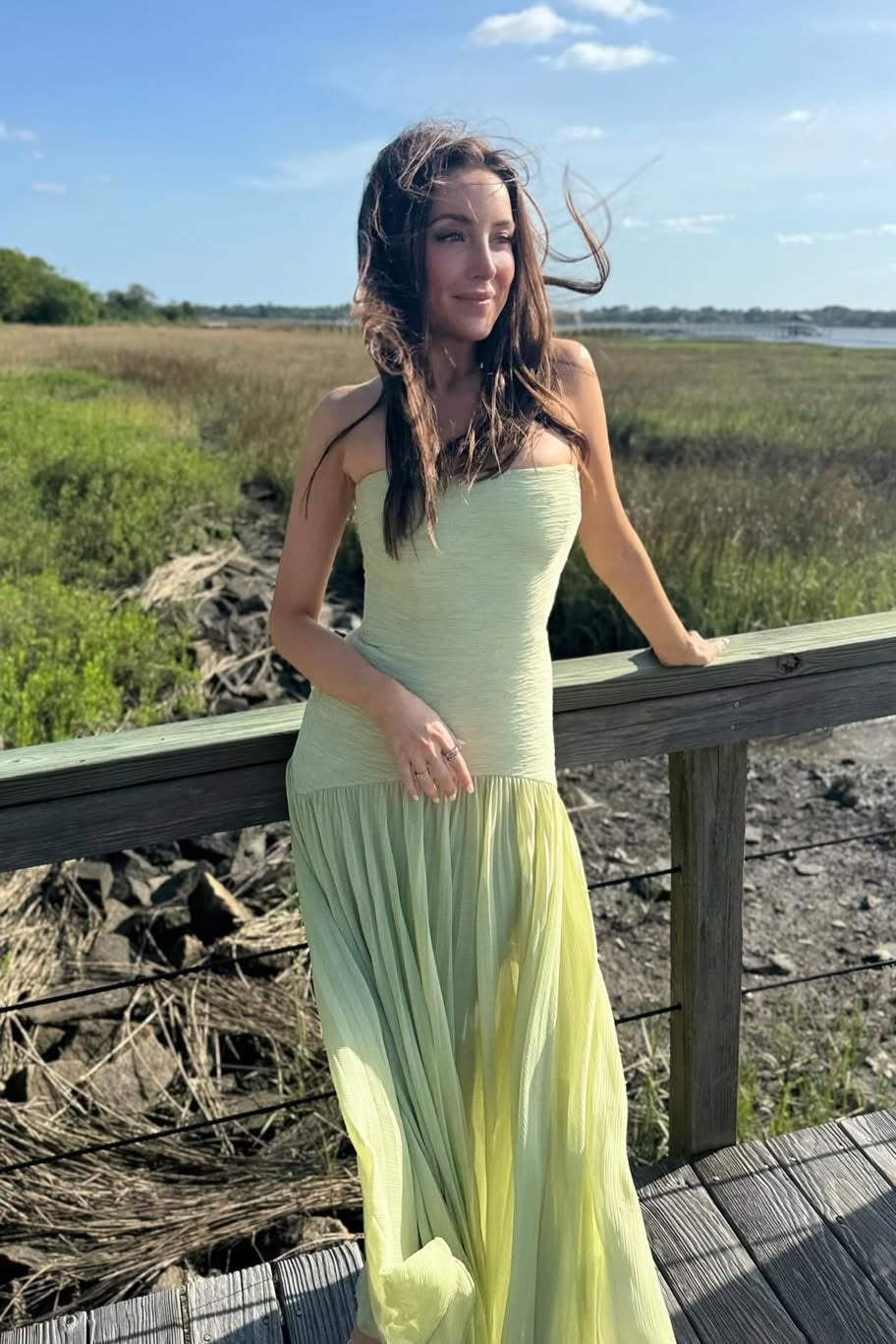 Skyla Strapless Maxi Dress
