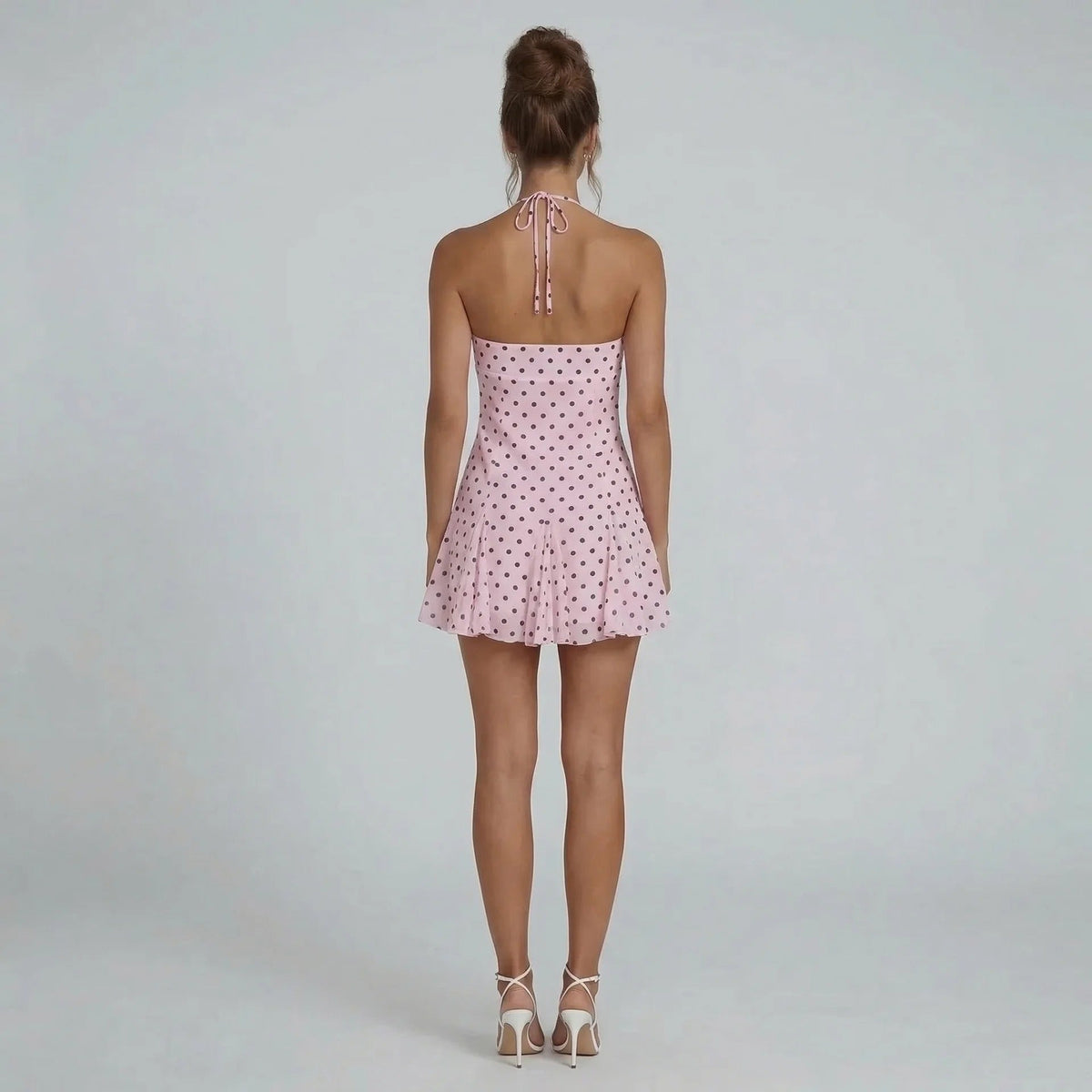 Sofia Polka Mini Dress
