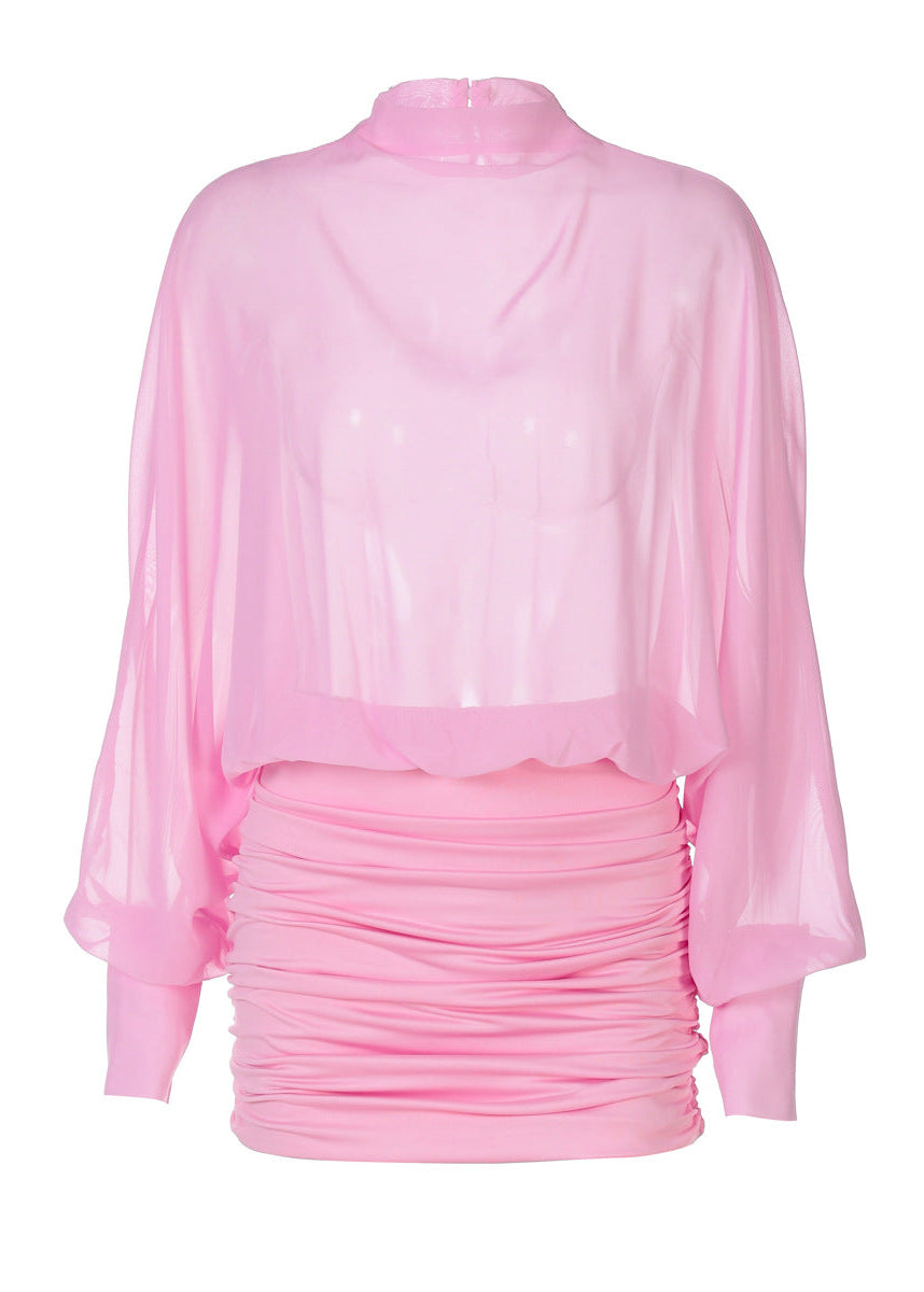 Solene Long Mini Dress