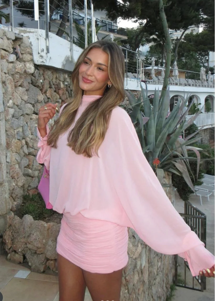 Solene Long Mini Dress