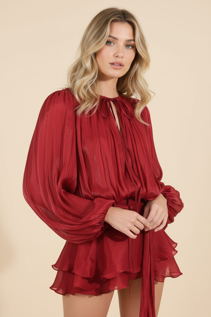 Sophia Flowing Mini Dress