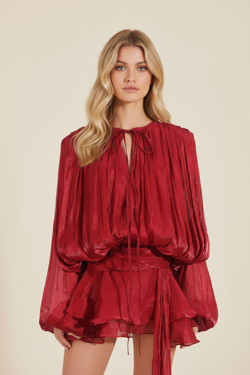 Sophia Flowing Mini Dress