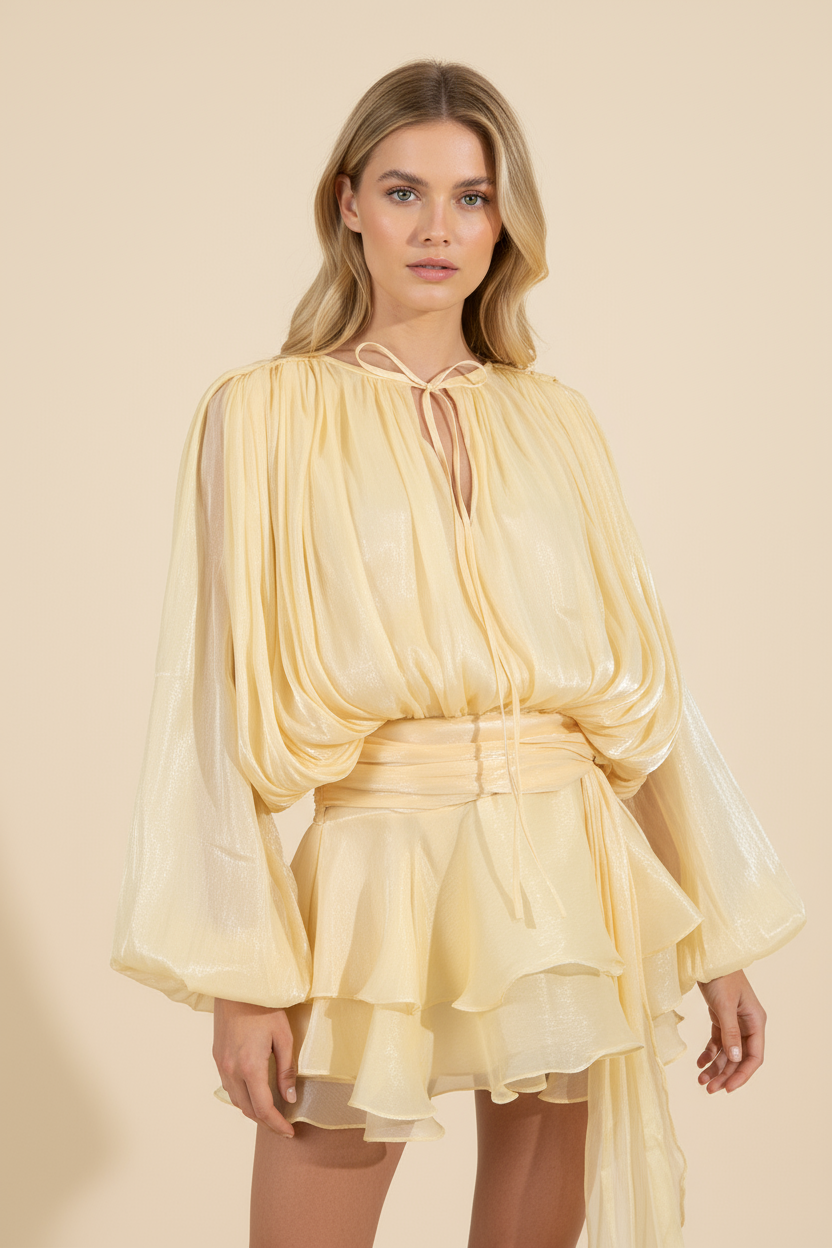 Sophia Flowing Mini Dress