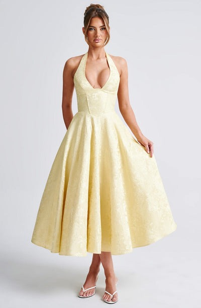 Stephanie Halter Midi Dress