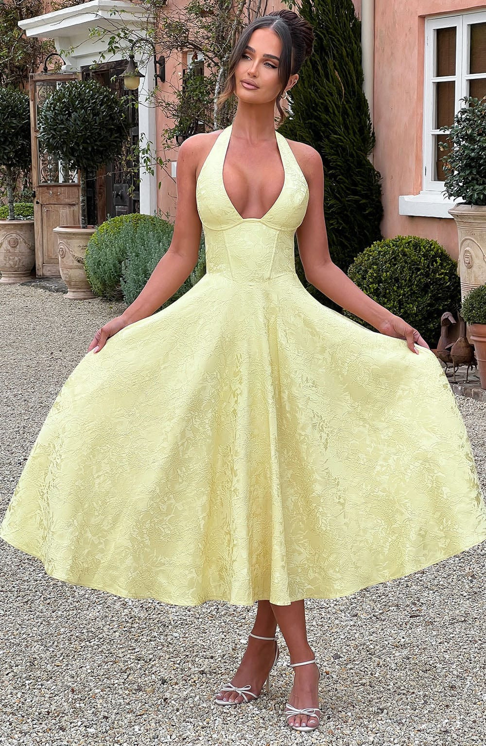 Stephanie Halter Midi Dress